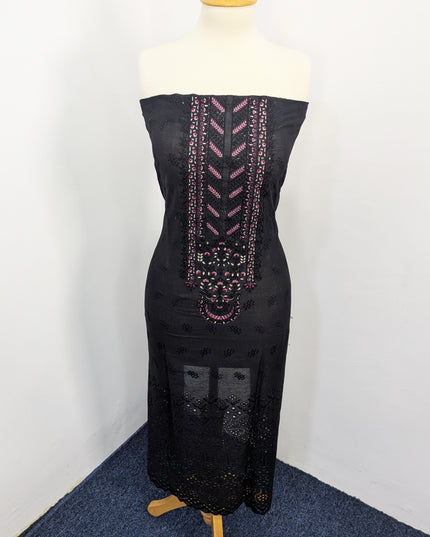 Fancy Chikankari Lawn With Digital Printed Lawn Dupatta  3pc Unstitched