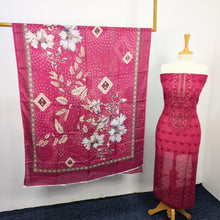 Load image into Gallery viewer, Fancy Chikankari Lawn With Digital Printed Lawn Dupatta  3pc Unstitched
