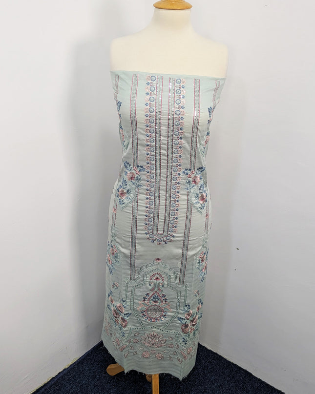 Fancy Embroidered Lawn with Chikankari work