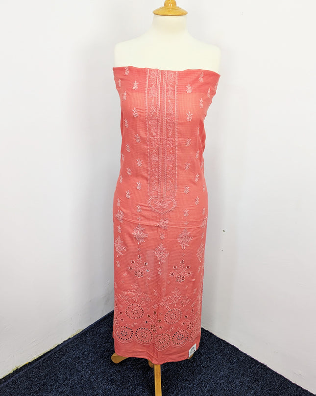 Fancy Embroidered Lawn With Chikankari Work