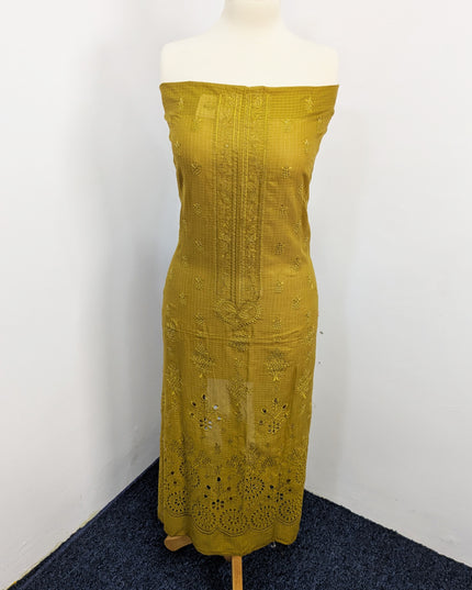 Fancy Embroidered Lawn With Chikankari Work