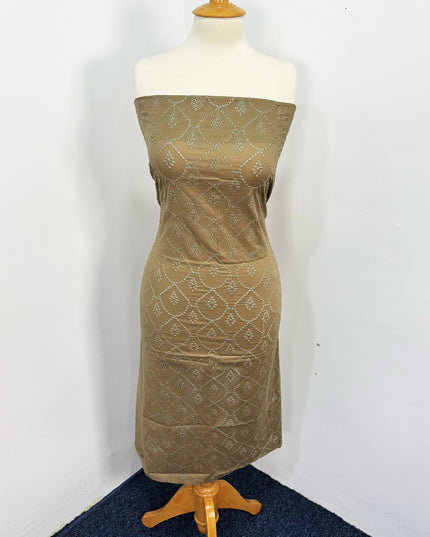 Fancy Embroidered Lawn With Chikankari Cutwork Dupatta