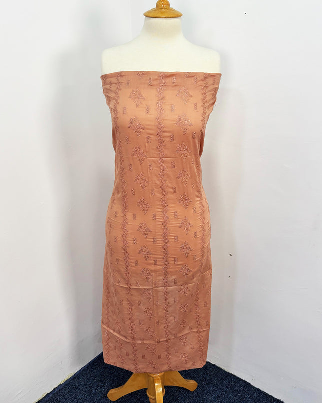 Fancy Embroidered Lawn With Chikankari Cutwork Dupatta