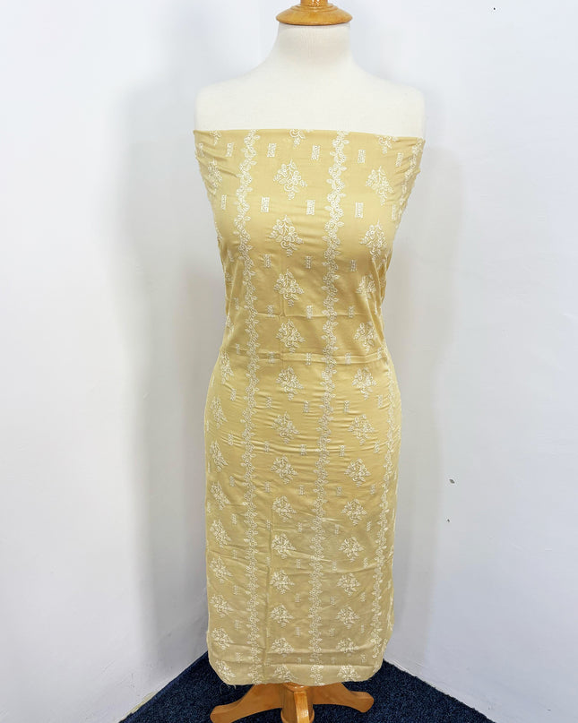 Fancy Embroidered Lawn With Chikankari Cutwork Dupatta