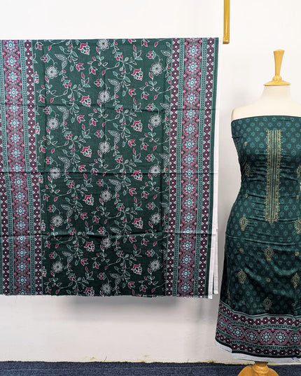 Embroidered + Digital Printed Lawn 3Pc Unstitched