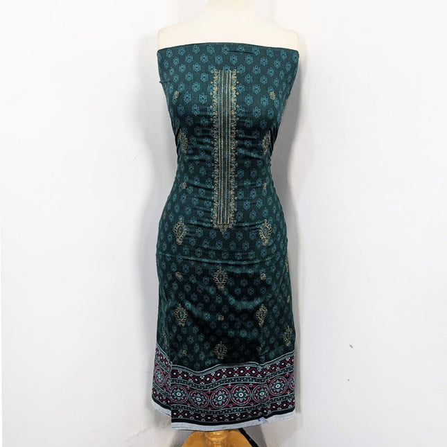 Embroidered + Digital Printed Lawn 3Pc Unstitched