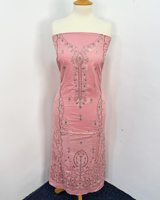 Fancy Embroidered Lawn With Chikankari Cutwork