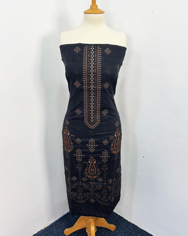 Fancy Embroidered Lawn With Digital Printed Dupatta
