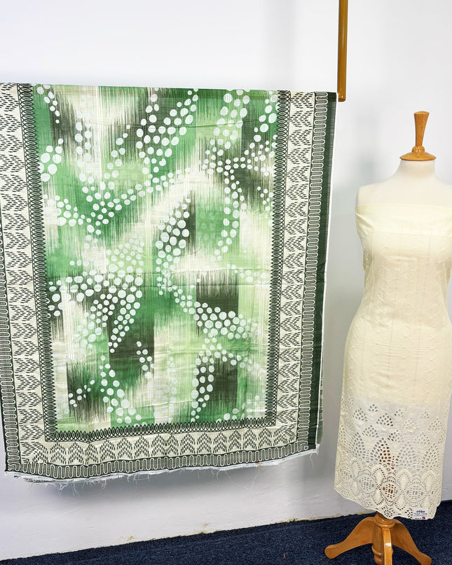 Fancy Chikankari Work Lawn With Printed Dupatta