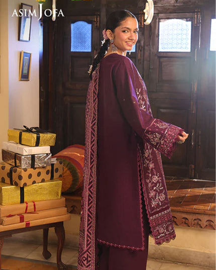 Fancy Embroidered Lawn With Chiffon Dupatta