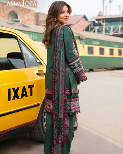 Fancy Embroidered Lawn With Chiffon Dupatta