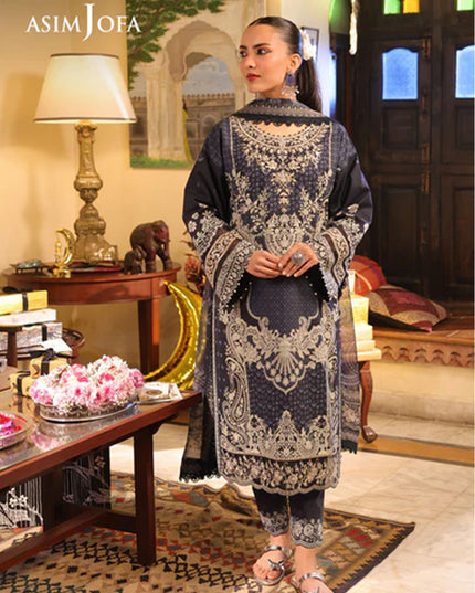 Fancy Embroidered Lawn With Chiffon Dupatta
