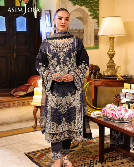 Fancy Embroidered Lawn With Chiffon Dupatta