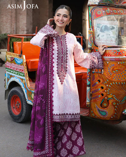 Fancy Embroidered Lawn With Chiffon Dupatta