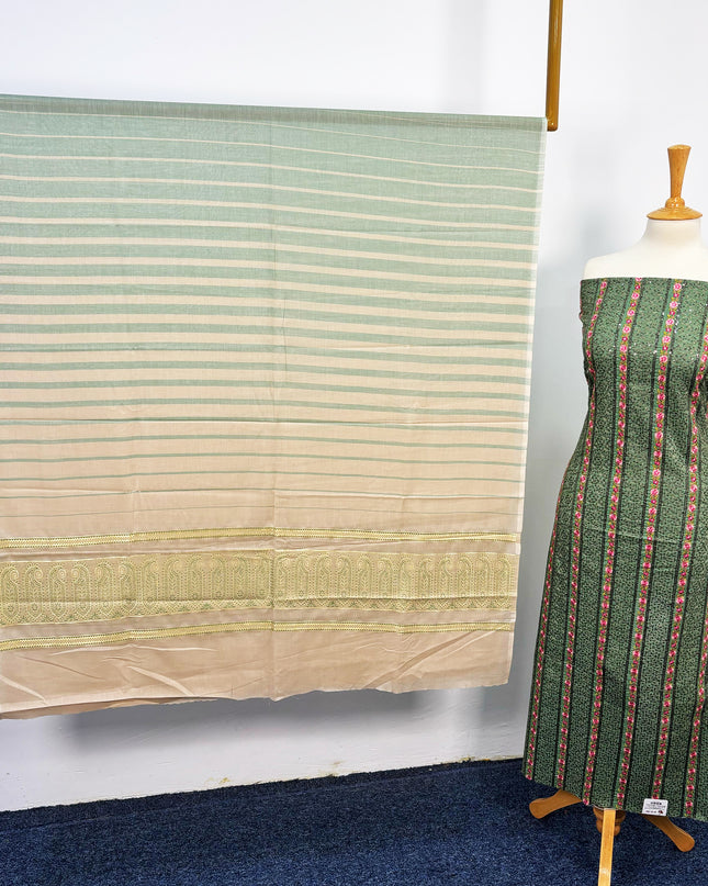 Fancy Embroidered Lawn Full Jaal Work With Banarasi Work Dupatta