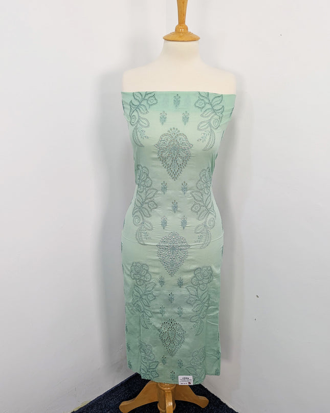 Fancy Lawn With Embroidered + Chikankari Work