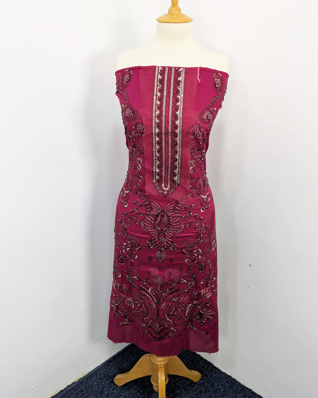 Fancy Embroidered Lawn With Chiffon Dupatta