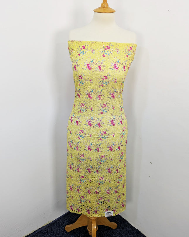 Fancy Printed Lawn With Chikankari Work & Chiffon Dupatta