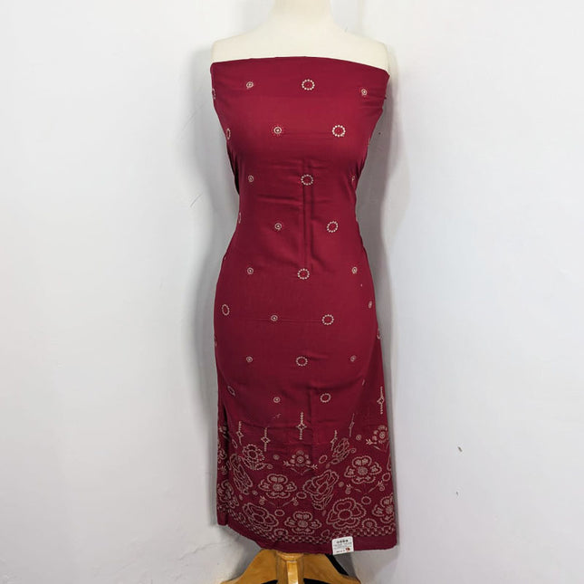 Fancy Lawn with Chikankari Slub Work 3Pc Unstitched