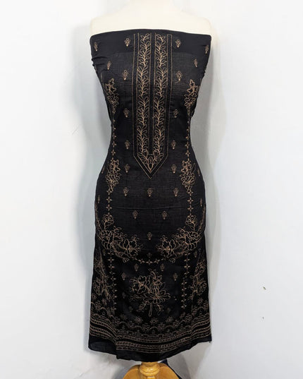 Fancy Embroidered Lawn with Banarasi Work Dupatta 3PC Unstitched