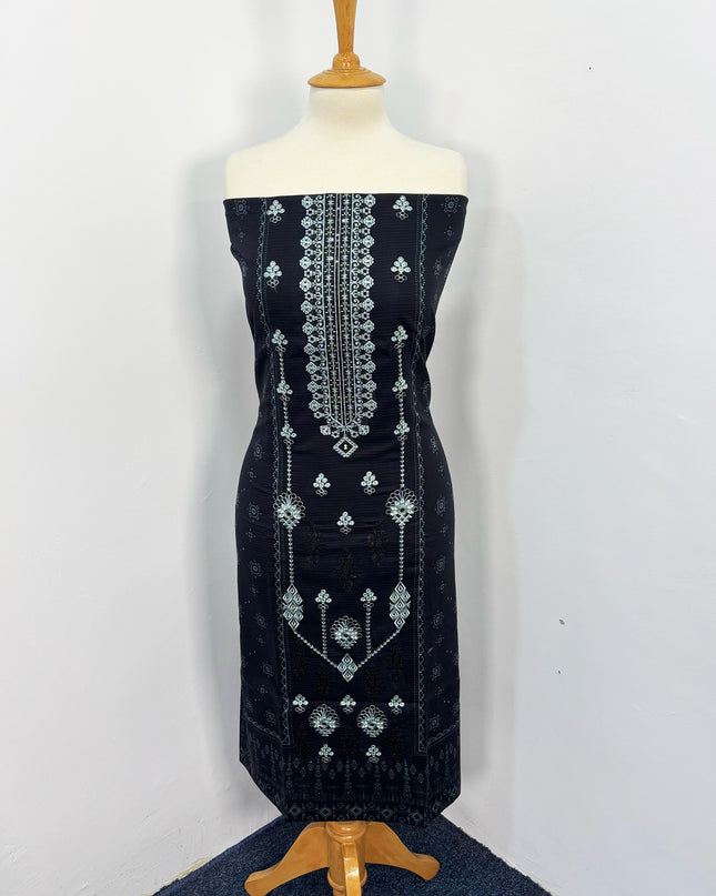 Fancy Printed + Embroidered Work Lawn