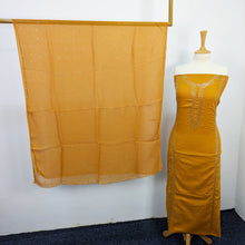 Load image into Gallery viewer, Mukesh Work Lawn With Chiffon Dupatta 3pc Unstitched
