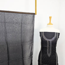 Load image into Gallery viewer, Mukesh Work Lawn With Chiffon Dupatta 3pc Unstitched
