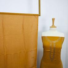 Load image into Gallery viewer, Mukesh Work Lawn With Chiffon Dupatta 3pc Unstitched
