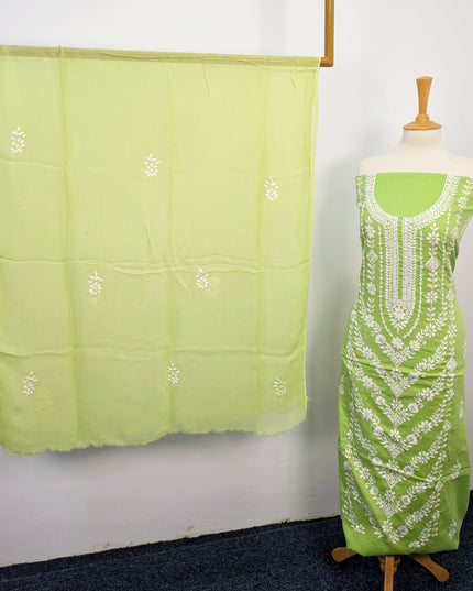 Handmade Pakka Tanka Embroidered Lawn 3pc Unstitched