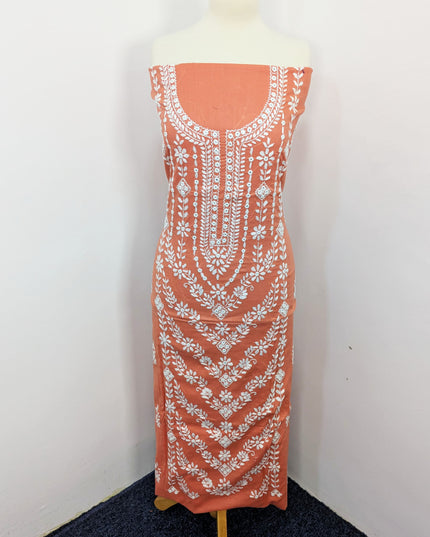 Handmade Pakka Tanka Embroidered Lawn 3pc Unstitched
