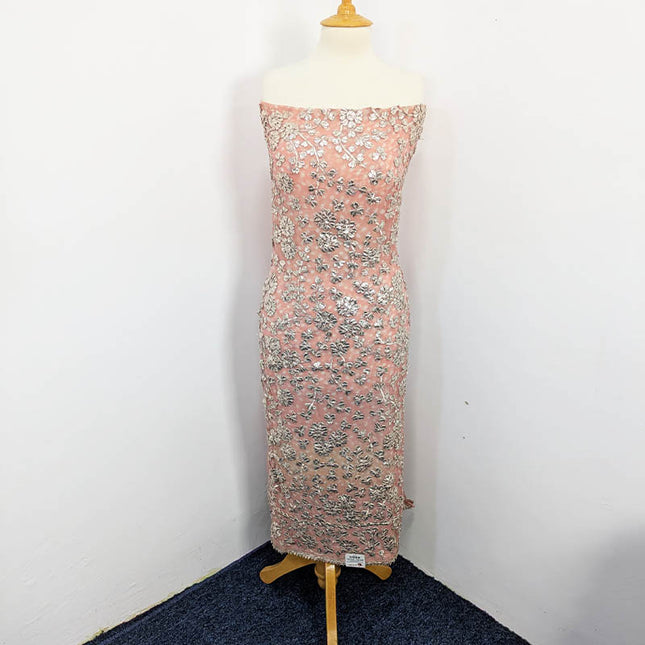 Handmade Pure Crinkle Chiffon Gotta Work With Chunri (Tie & Dye) Dupatta