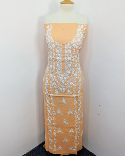 Handmade Pakka Tanka Embroidered Lawn 3pc Unstitched