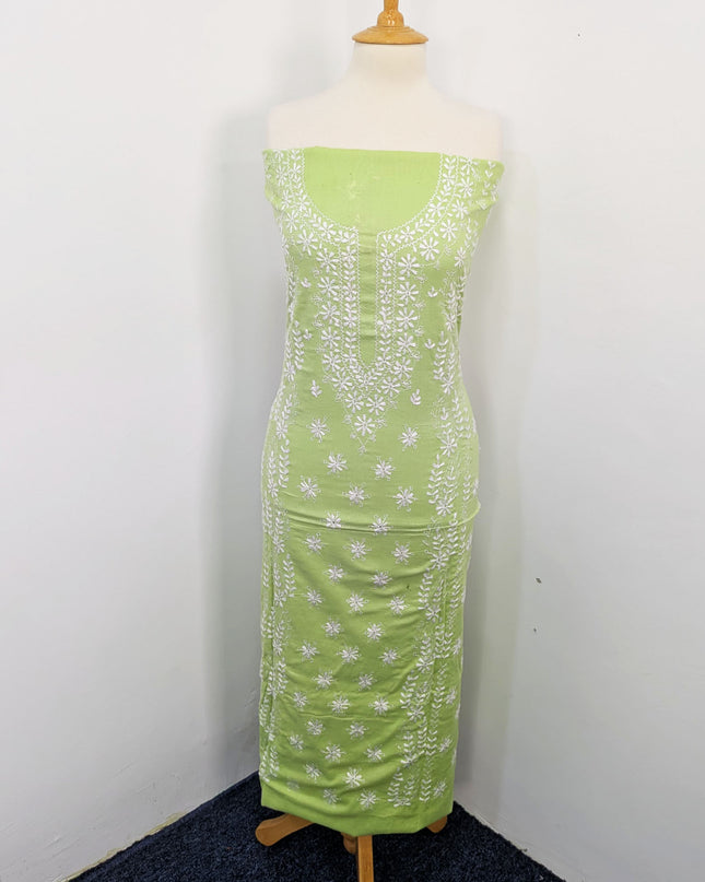 Handmade Pakka Tanka Embroidered Lawn 3pc Unstitched