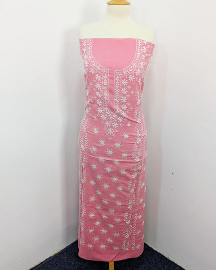 Handmade Pakka Tanka Embroidered Lawn 3pc Unstitched