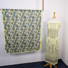 Load image into Gallery viewer, Embroidered Bana Dora Lawn with Embroidered Printed Crinkle
