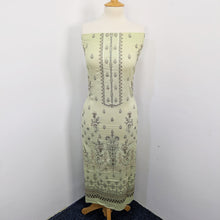 Load image into Gallery viewer, Embroidered Bana Dora Lawn with Embroidered Printed Crinkle
