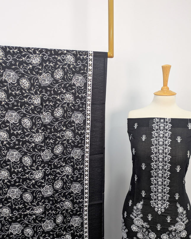 Fancy Embroidered Lawn Full Jaal Work