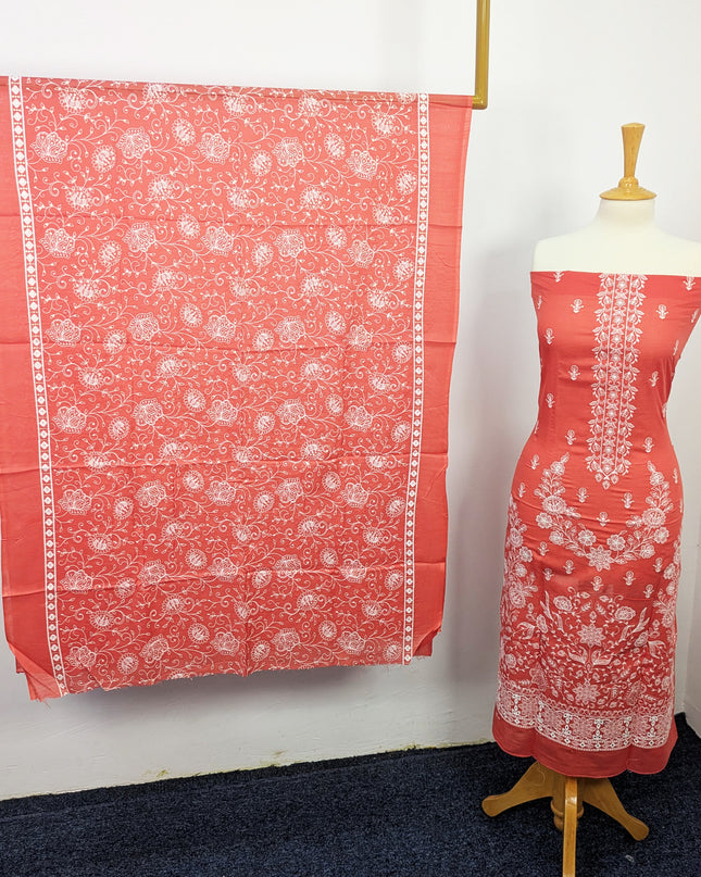 Fancy Embroidered Lawn Full Jaal Work