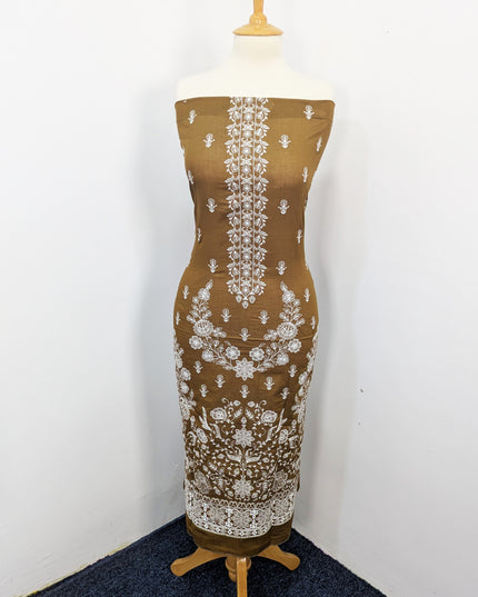 Fancy Embroidered Lawn Full Jaal Work
