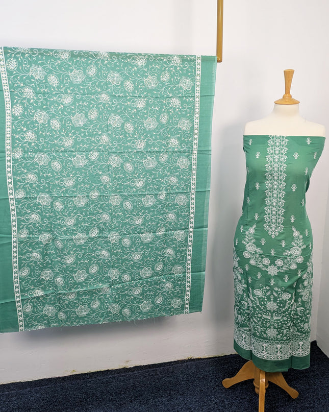 Fancy Embroidered Lawn Full Jaal Work