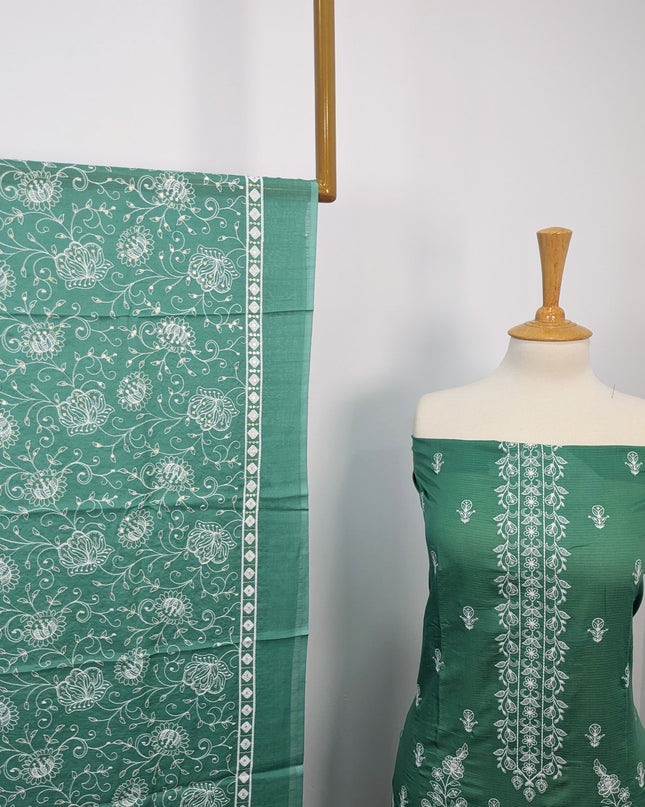 Fancy Embroidered Lawn Full Jaal Work