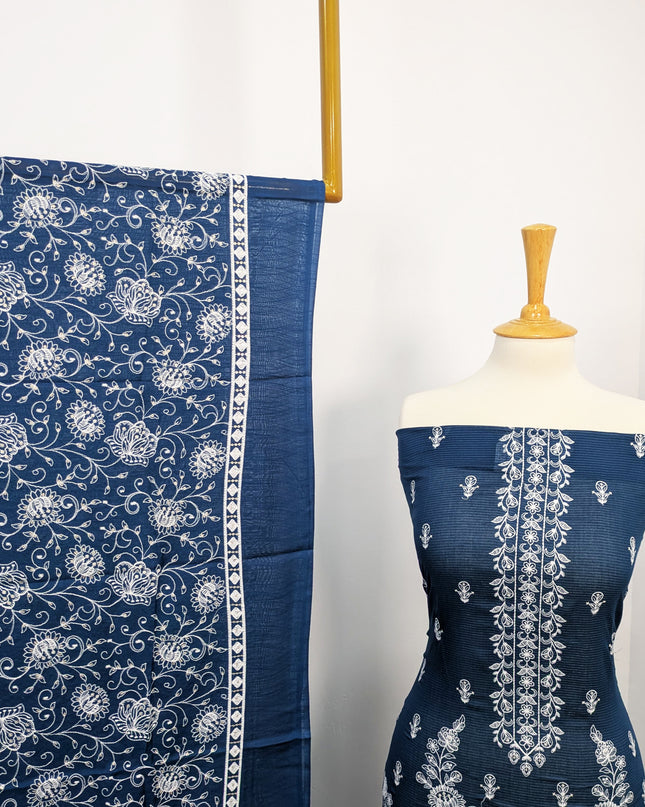 Fancy Embroidered Lawn Full Jaal Work