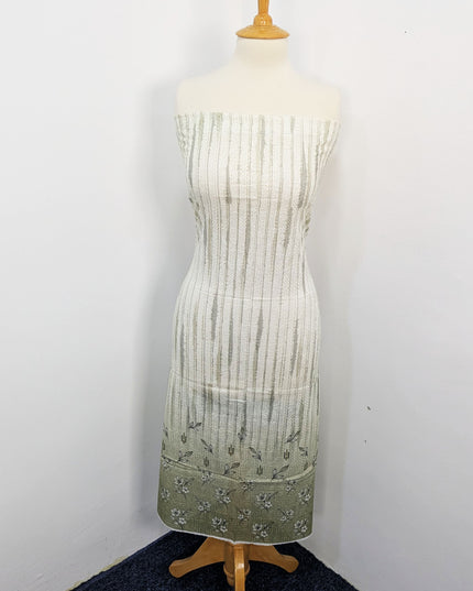 Fancy Digital Printed Lawn With Chikankari Work