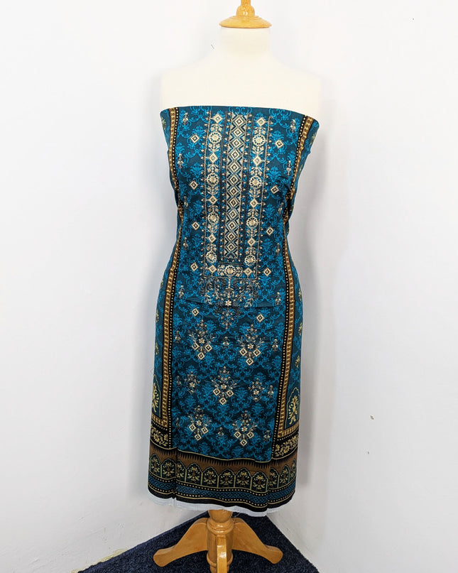 Fancy Embroidered + Printed Lawn Unstitched