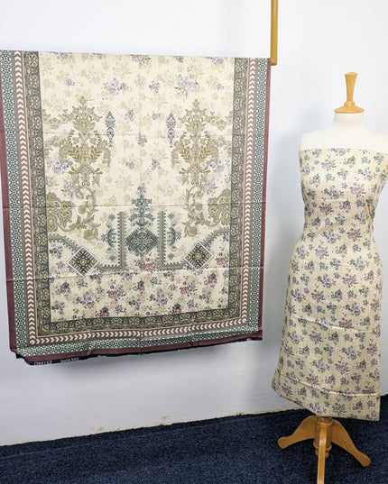 Fancy Printed Lawn Mother Collection  Unstitched