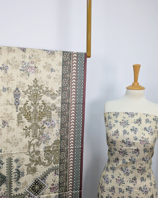 Fancy Printed Lawn Mother Collection  Unstitched