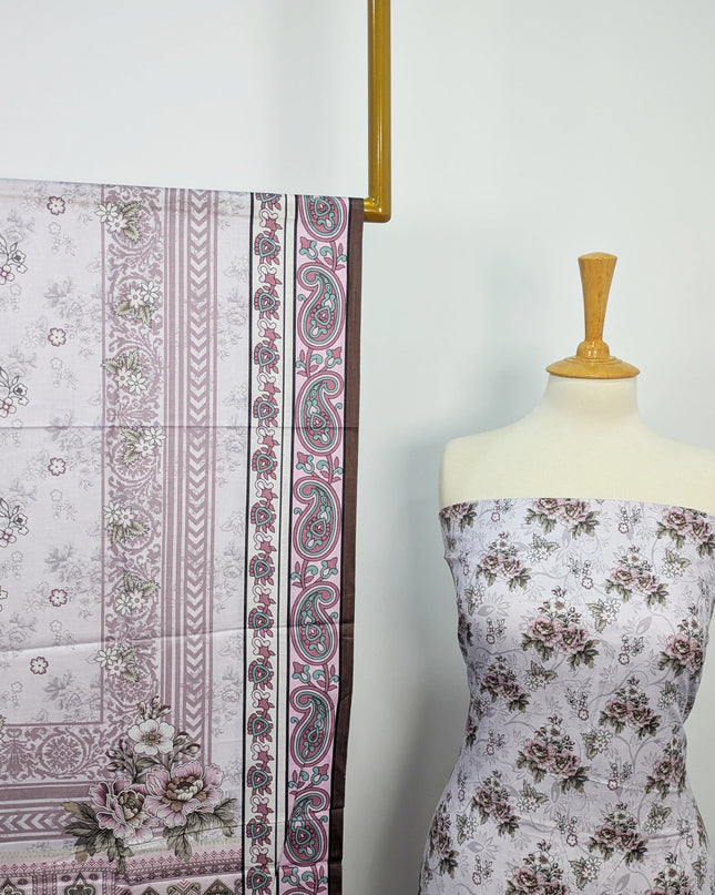 Fancy Printed Lawn Mother Collection  Unstitched