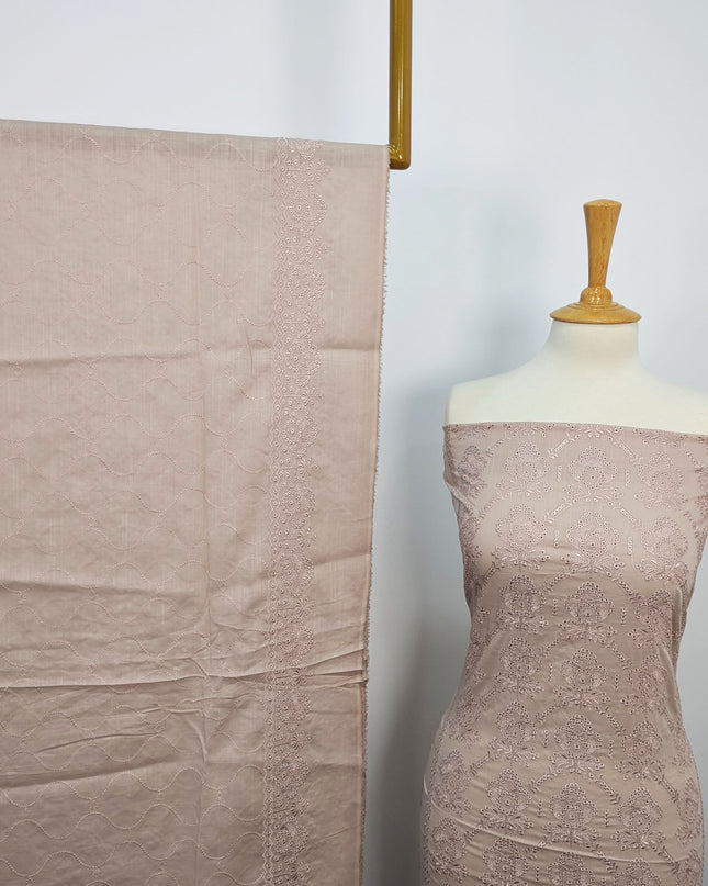 Fancy Bana Doriya Lawn With Chikankari Work
