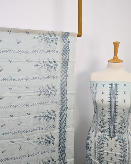 Fancy Embroidered Lawn 3piece Unstitched