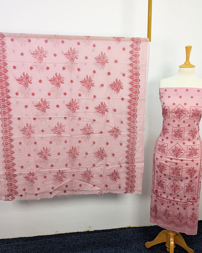 Fancy Embroidered Lawn 3piece Unstitched